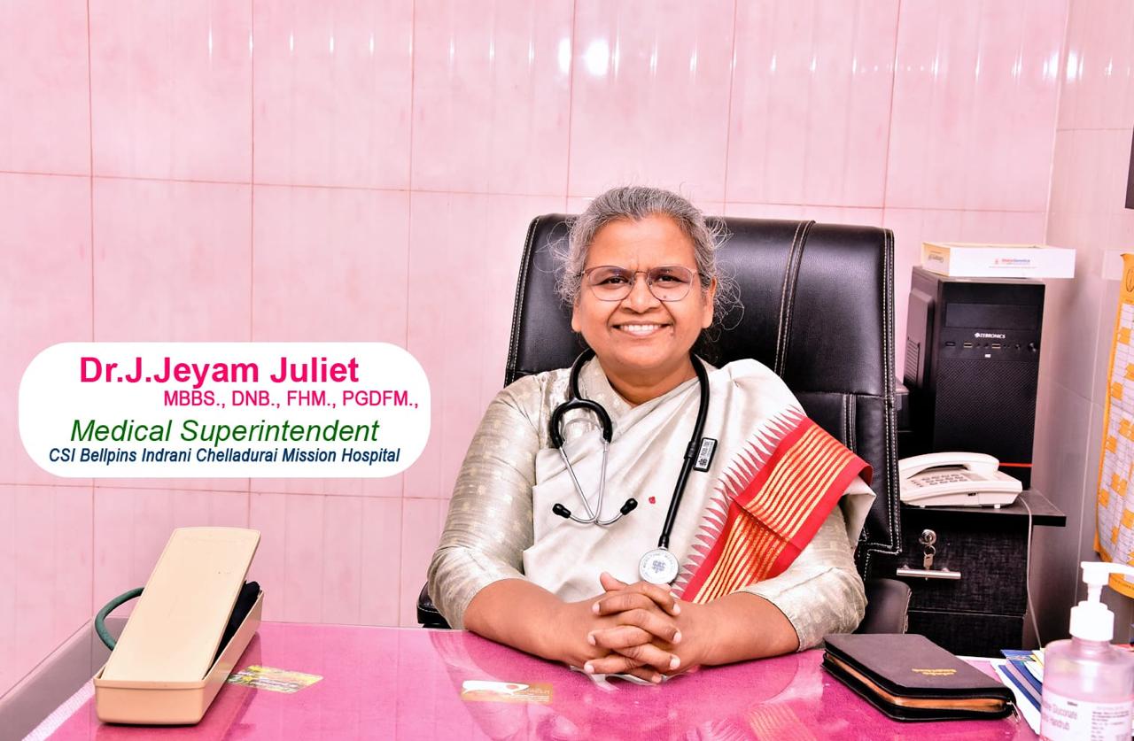 Medical Superintendent - CSI Bellpins Mission Hospital Tirunelveli